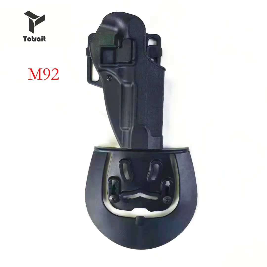 Быстросъемный охотничий держатель для кобуры Тактический Кольт 1911/Glock17 22/USP/M92/SIG P226 армейский боевой пистолет правая рука - Цвет: M92