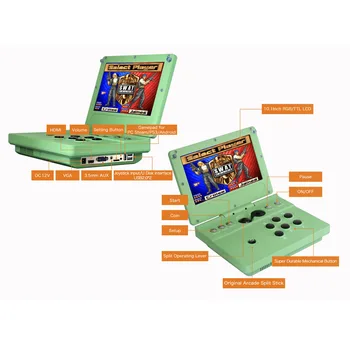 

10" LCD Screen Game Retro Box DX Bartop Mini Arcade Game Machine