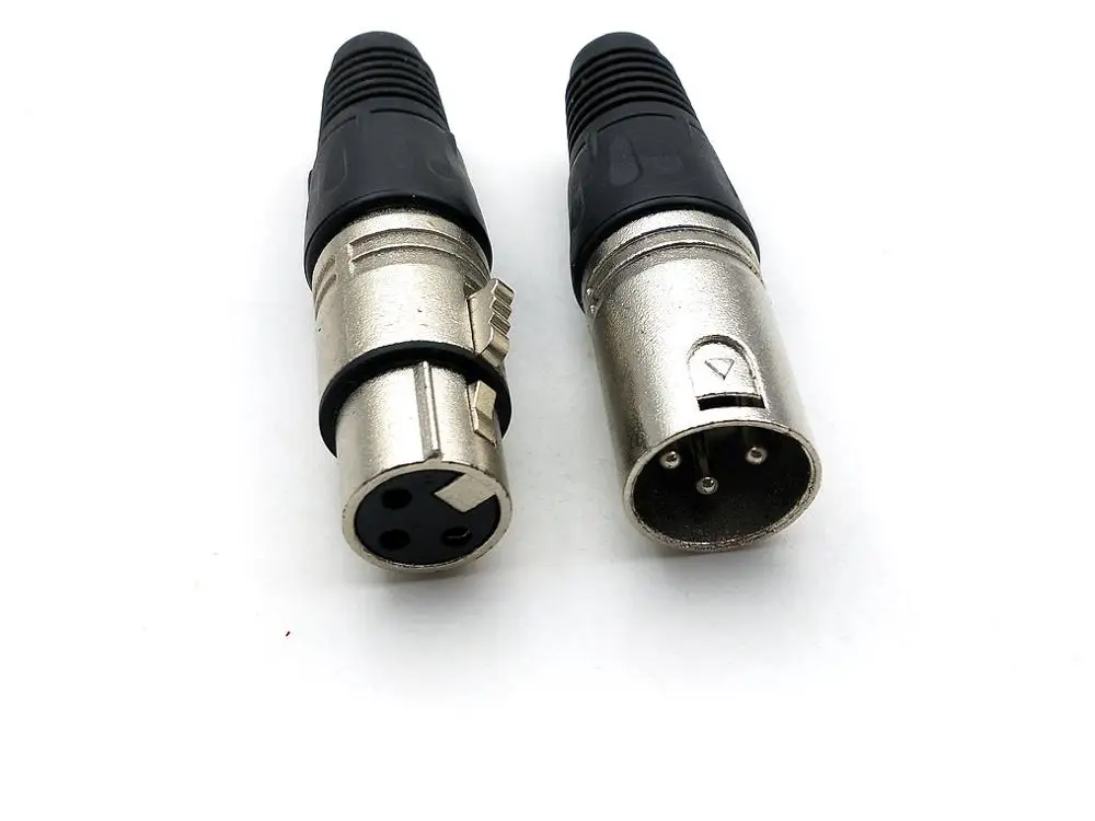 1 шт. 3 контактный XLR паяльный/гнездовой адаптер для микрофонного