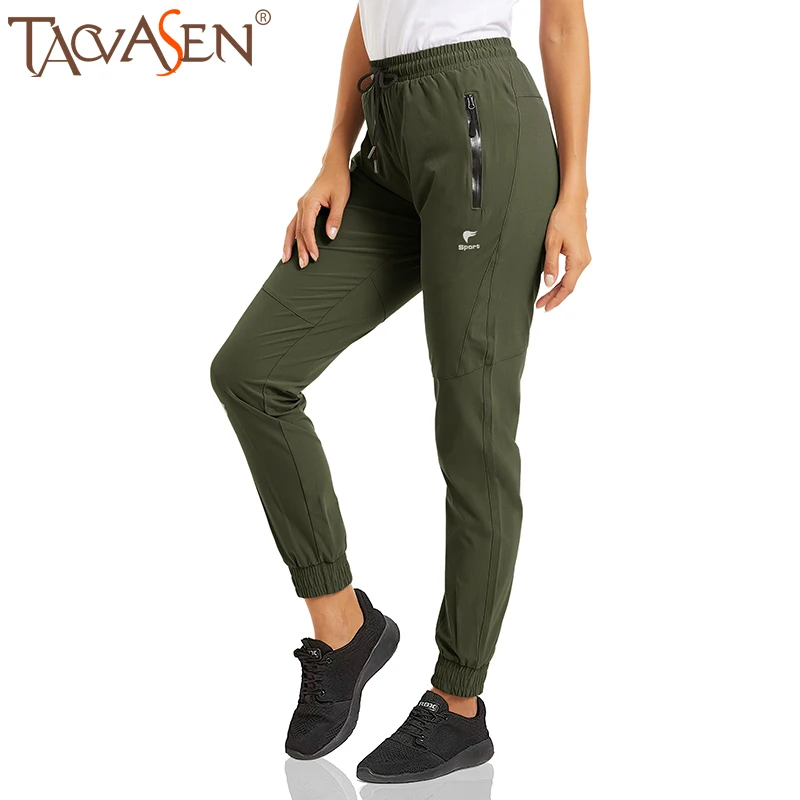 TACVASEN Mens Quick Dry Hiking Pants Water Resistant Lightweight Mountain Pants 