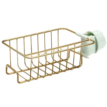 

Rust-Proof Stainless Steel Kitchen Faucet Storage Rack Rotation Punch Free Tap Clip Storage Holder With Lock System Home Storage