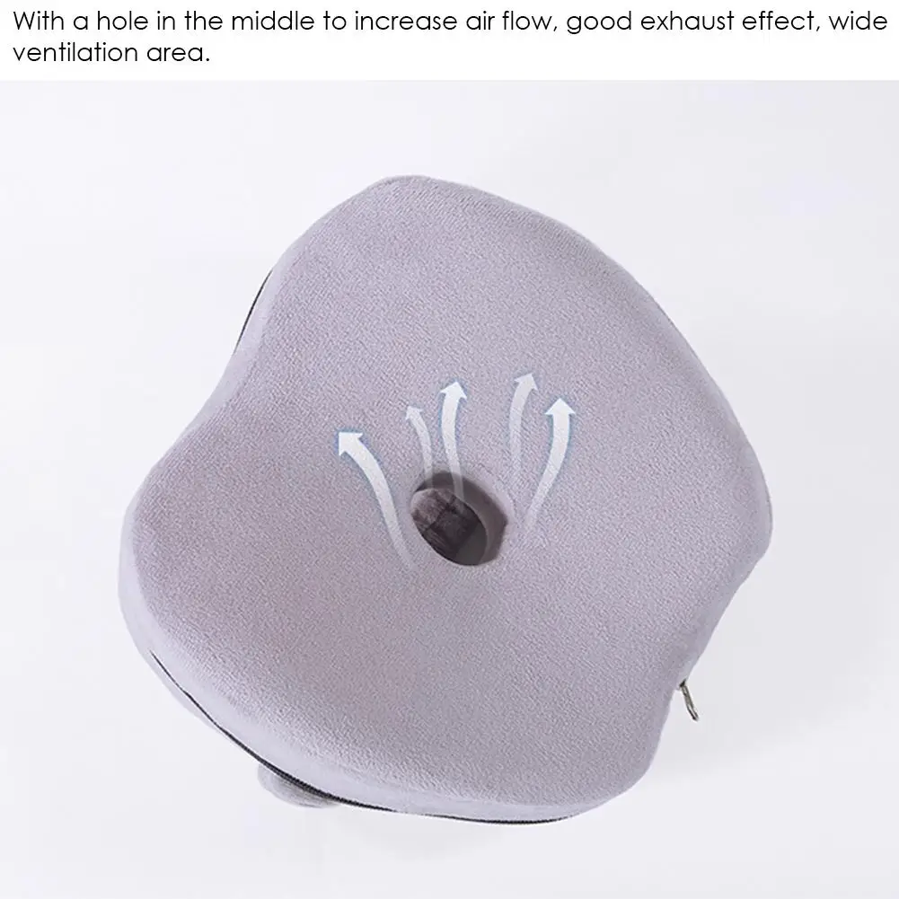 Newest Leg Pillow Hollow With Holes Breathable Memory Cushion With Washable Cover For Relief Back Hips Knee Pain Clip Leg Pillow