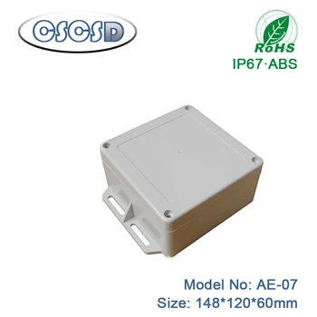

1pcs/lot 148*120*60mm enclosure terminal box solar panel junction box battery enclosure plastic case for electronic device