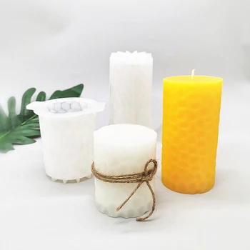 

DIY Handcraft Candle Holder Silicone Mold Candle Making Accessories For Home Party Decor