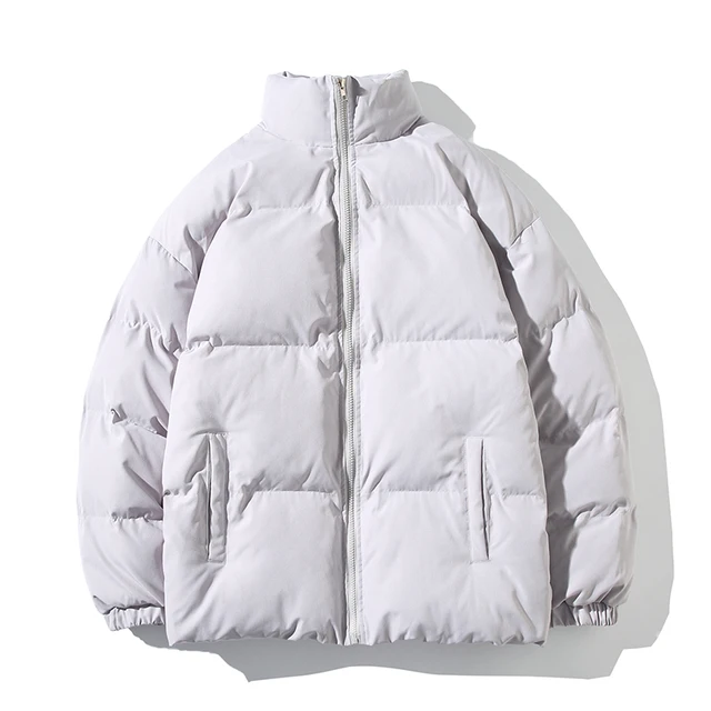 Winter Jacket Men Parkas Thicken Warm Coat Mens Stand Collar Jackets Solid Color Parka Coat Women Fashion New Streetwear 5XL D6