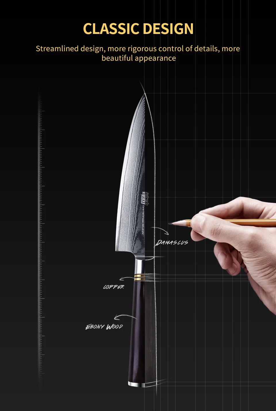 黑檀厨师刀(英文版)_03