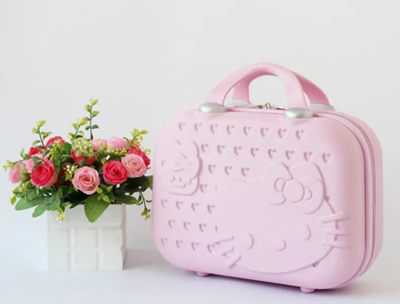 Hello kitty женский макияж чехол Деловой дорожный Макияж сумка чемодан