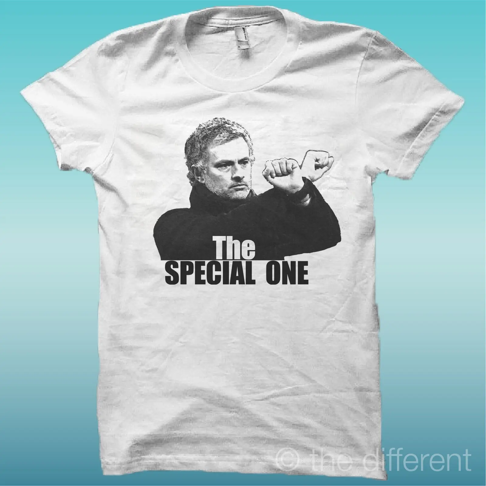 T-Shirt &quotJose Mourinho The Special One&quot Gift Idea Road To Happiness | Мужская одежда