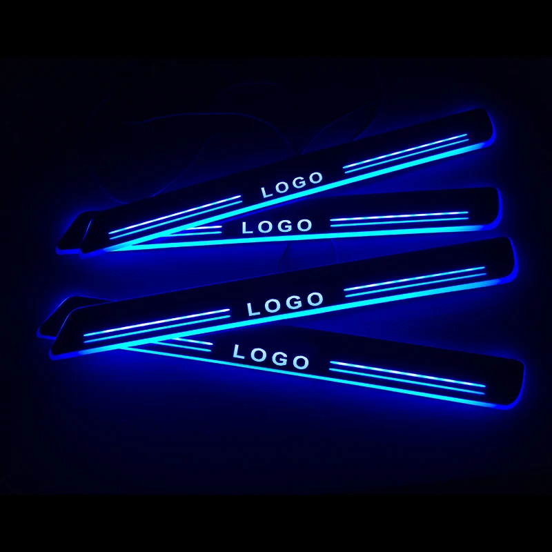 

LED Door Sill For BMW 3 Series G20 2018 Door Scuff Plate Pathway Threshold Welcome Light Car Accessories