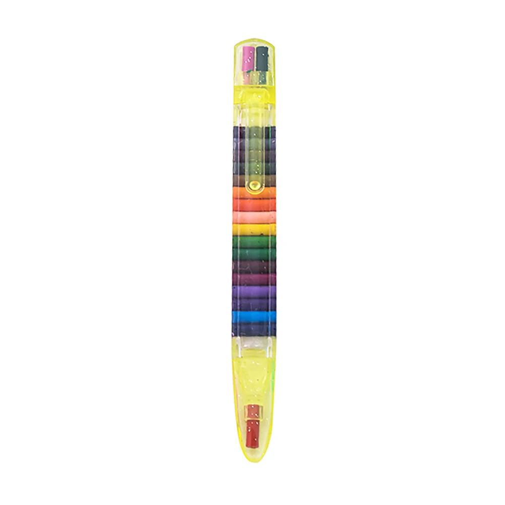 20 цветов безопасные нетоксичные детские игрушки для рисования граффити ручка масляная Пастельная восковая карандаша креативные канцелярские принадлежности DIY подарок