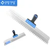 Home Wall Curved Handle Multifunctional Decoration Stainless Steel 600mm Square Notched Trowel For Large Format Tiles 2