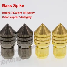 1 комплект/4 шт. латунный противоударный БУР с фиксатором для ножки ног книжный шкаф чехол Дерево M8 винт