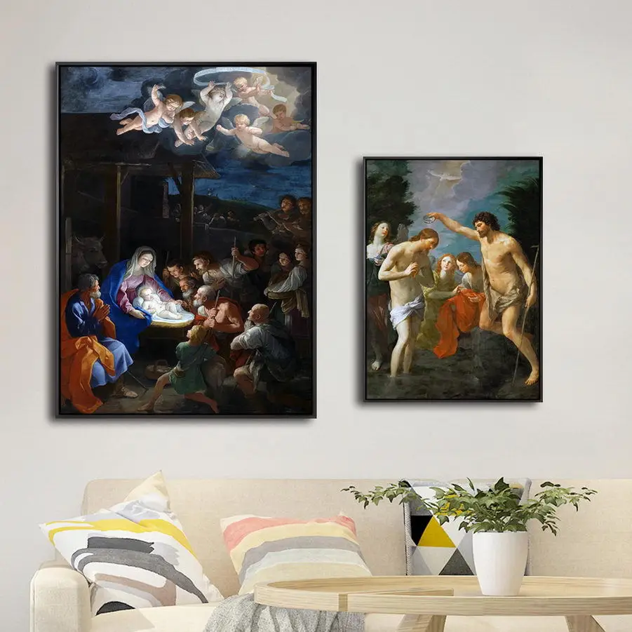 

Italy Giclee Print Painting Core Customizable Guido Reni Ji Multi-Rainey Baroque Myth Figure
