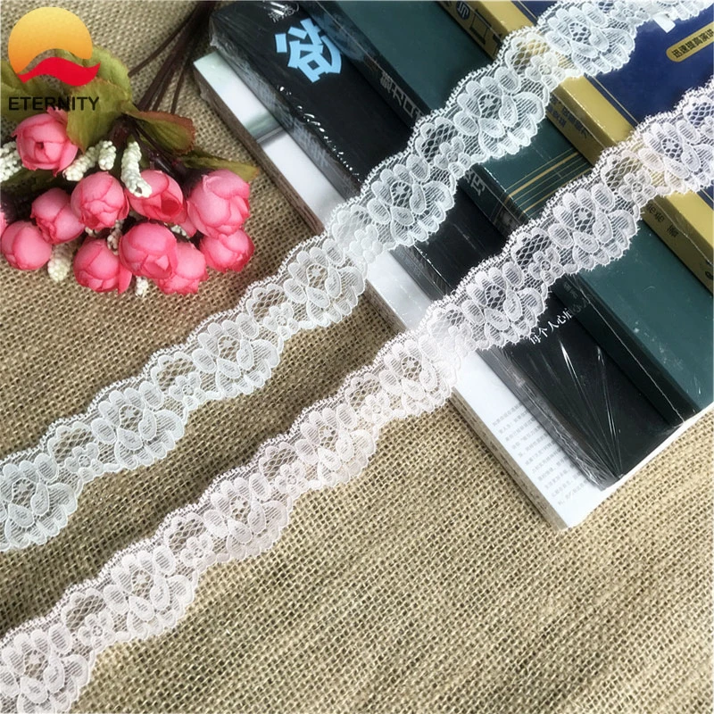 

！3cmS1058 multi-color white lace decoration DIY garment sewing fabric lace for lady vest baby socks edge
