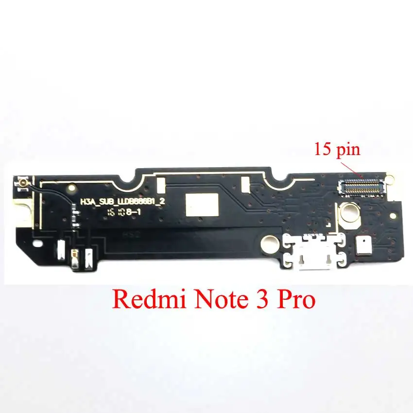 Юйси Замена для Xiaomi Redmi Note3 3 Pro Note 4 4X микрофонный модуль+ USB плата с зарядным портом Шлейф разъем часть