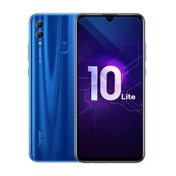 Оригинал, Huawei Honor 10 Lite глобальная версия смартфон, 3 Гб оперативной памяти, 128 ГБ 24MP двойная камера AI 6,2 Дюймовым экраном, 3400 мА/ч, Google Play OTA