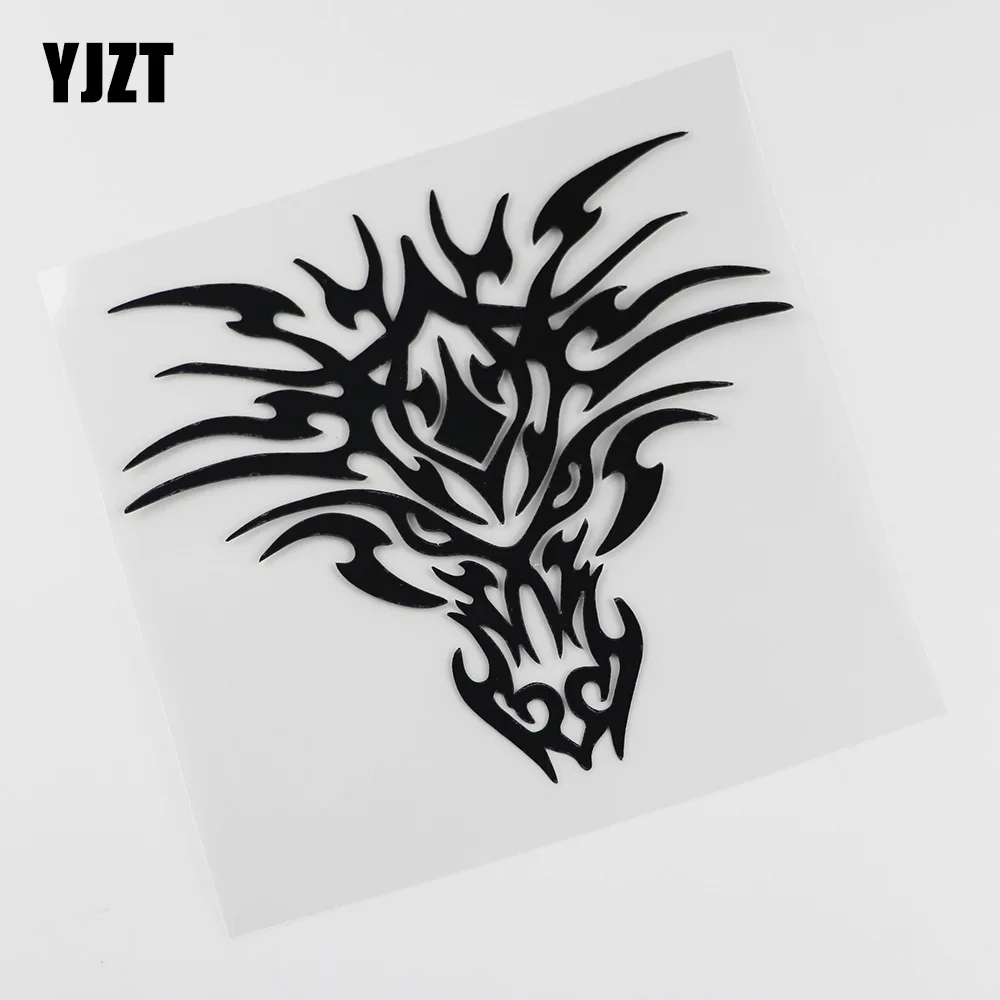 Tribal dragon Head Car Decal Sticker