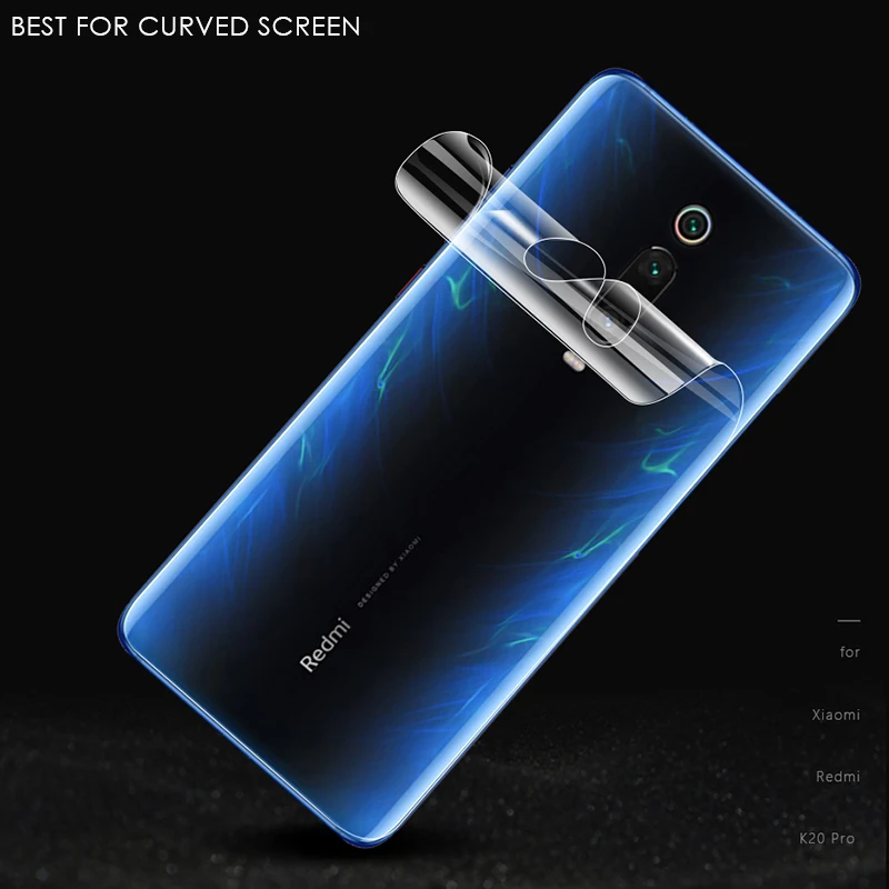 3D изогнутая пленка для xiaomi Red mi K20 Note 8 Pro Защитная пленка для xiaomi mi 9T mi 9t полное покрытие нано Гидрогелевая пленка не стекло