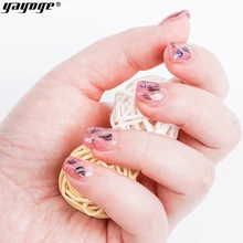 Yayoge дизайн ногтей 7 в 1 Buider гель набор полигель Блестки для нейл Арта(искусство украшения ногтей) наклейки и блеск ногтей гель лак не стесняйтесь соответствовать