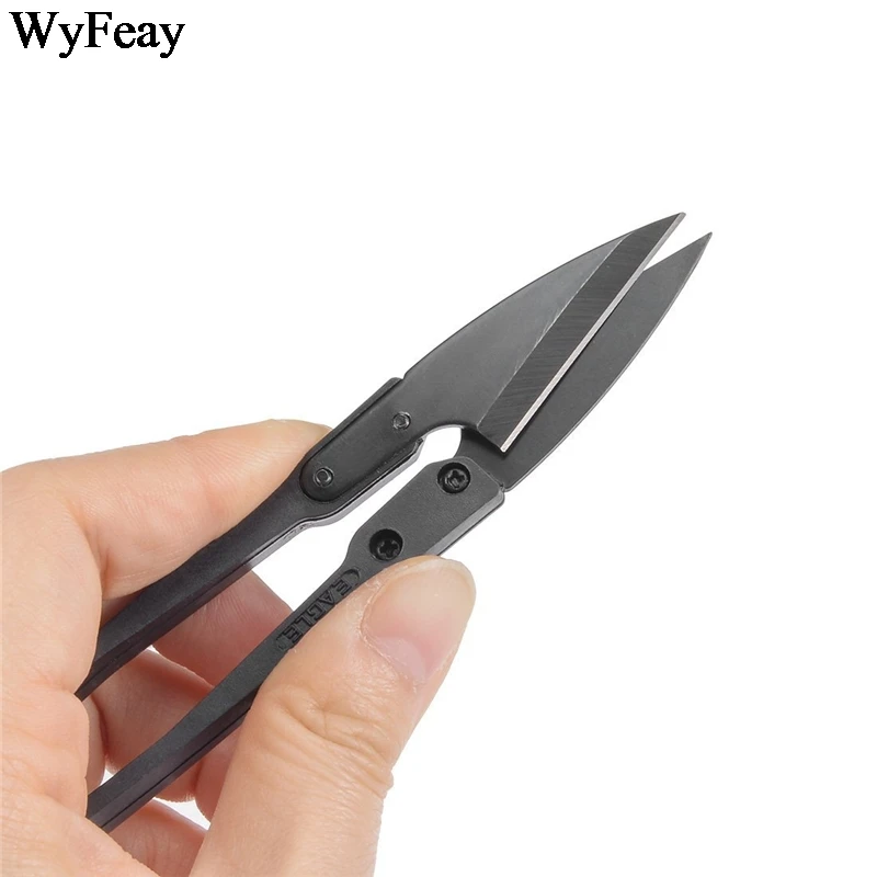 U 재봉 클리퍼 비즈 스레드 커터, 트리밍 스레드 스티치용, DIY 용품, 자수 스럼 원사, 12 개/로트