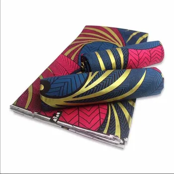 

Guaranteed veritable 100% cotton African wax prints african Ankara gold Wax real Nigeria wax for dress Women Dress