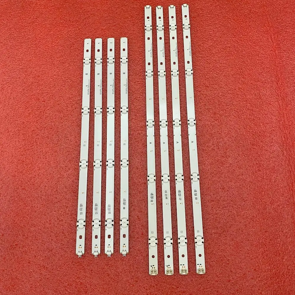 5Set = 40 Pezzi Striscia Di Retroilluminazione A Led Per Lg 49 Uf640 49 Uh610A 49 Uf640V 49 Lf510V Muslimate Cob-49Inch Muslim/Fhd B A