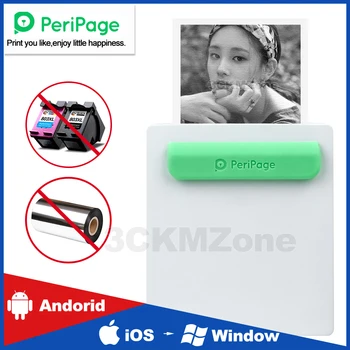 

A6 PeriPage Mini Portable Bluetooth Wireless Paper Photo Printer Pocket Thermal Printing USB Connection Impresoras Fotos paper