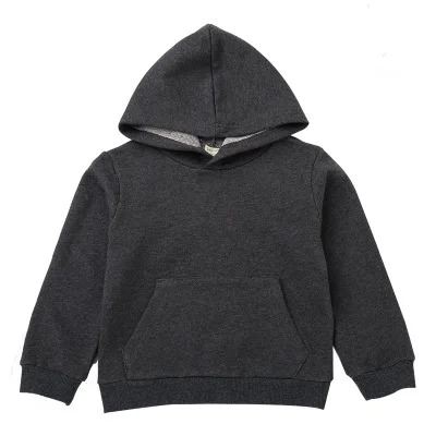 MF8319 Dark Grey 27kids 2-9 лет мода сплошной цвет с капюшоном свитер малыша детские дети мальчики девочки толстовка топы одежда повседневная кофты - Цвет: MF8319 Dark Grey