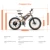 AOSTIRMOTOR Электрический Велосипед S18 1500W Mountain Ebike 48V 15Ah Съемная Литиевая Батарея 4.0 Fat Tire Ebike Beach Cruiser Bike