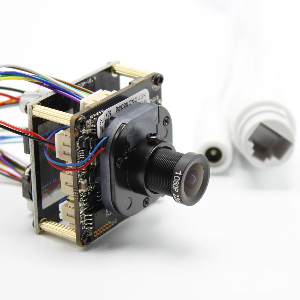3MP H.265 POE IP камера Широкоугольный объектив 2 8 мм CCTV Модульная плата PCB 1080P ONVIF H264 Mobile