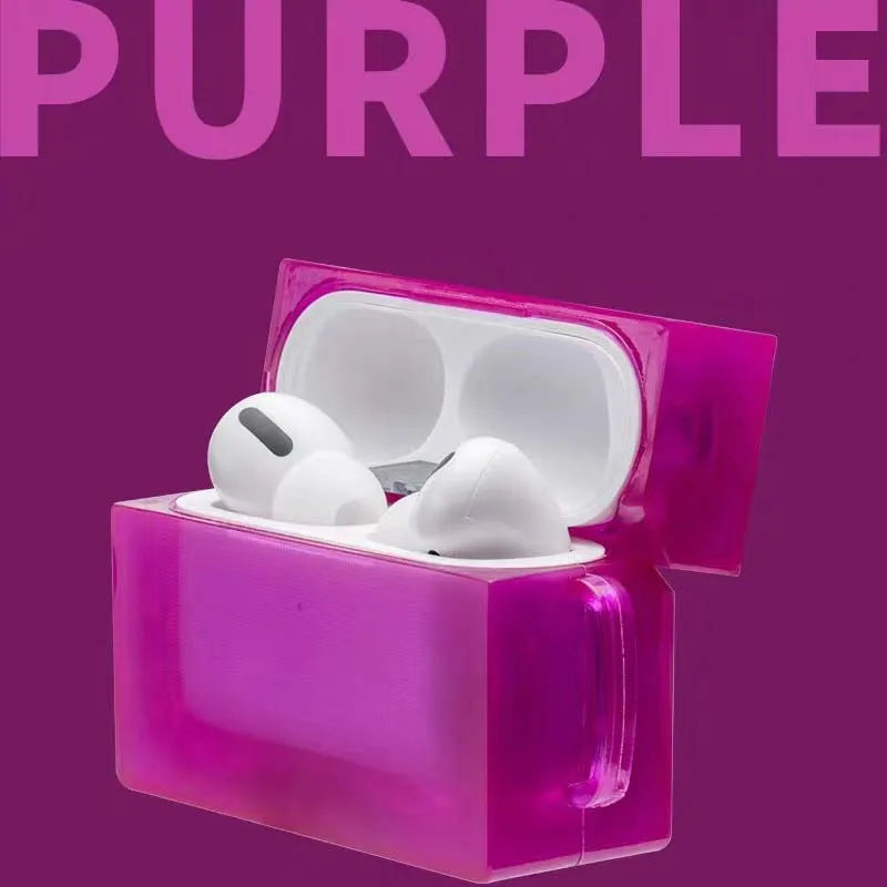 

Transparent Earphone Cover for Apple AirPods Pro Case Frosted Silica Gel Soft Shell Cover for Apple AirPods 3th Generation