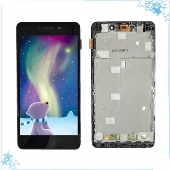 

For Wiko Pulp Fab 4G LCD Display and Touch Screen Assembly Repair With Frame Part Mobile Accessories For Wiko Pulp Fab 4G
