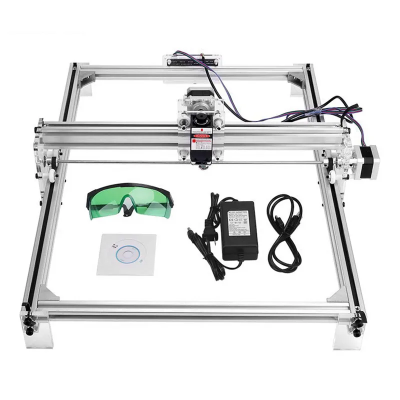 

1000mw Laser Engraving Machine Kit, DIY Desktop Printer Logo Picture Marking Printer USB Wood Carving Engraving Cutting Machine