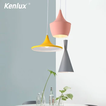 

Pack of 3 Dining Table Lamp Lights Macaroon Colorful LED Modern Pendant Lamp Hanglamp for Kitchen Island Ceiling Room Lighting