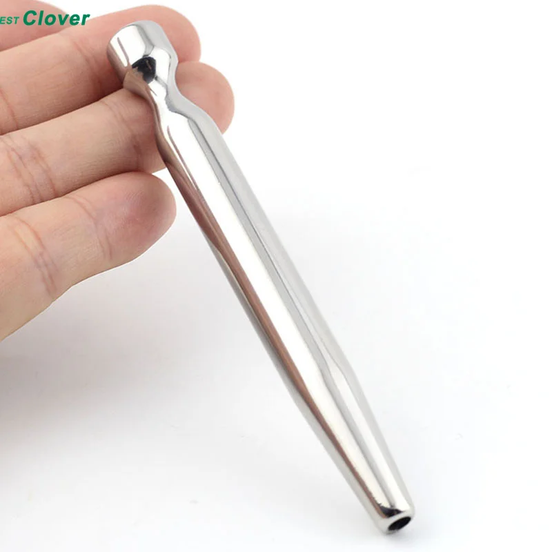 Urethral Dilator Urethral Plug Sounding 304 steel Penis Plug 110mm F141