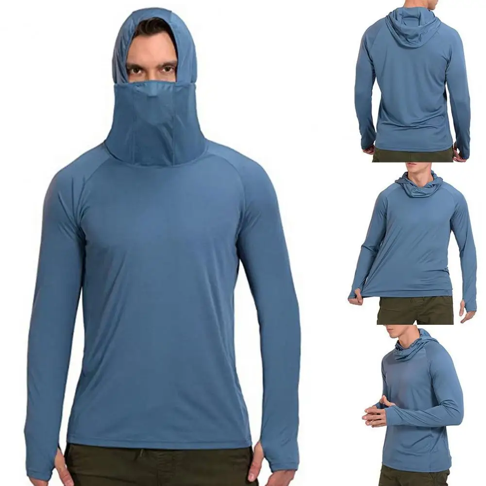 Chemise De Pêche Homme Manches Longues – Respirante, Anti-UV, Séchage Rapide, Sans Capuche