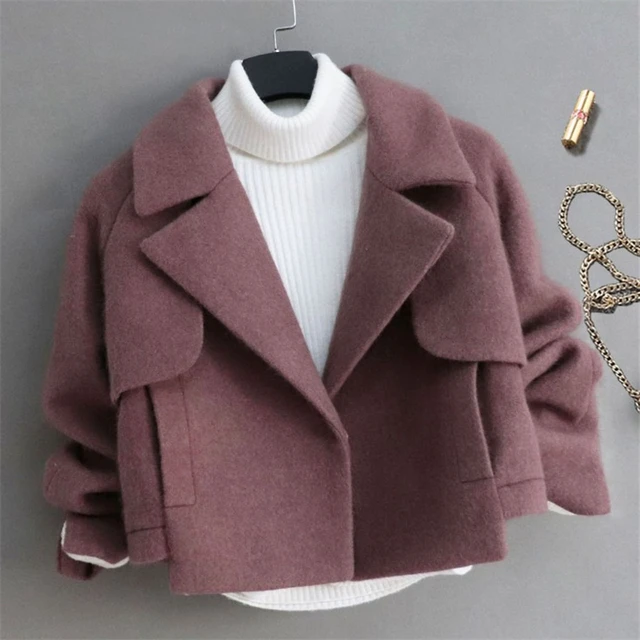ジャケット・アウター FanoStudios wool short coat H73f40943347a428ead2c5581ea0a3