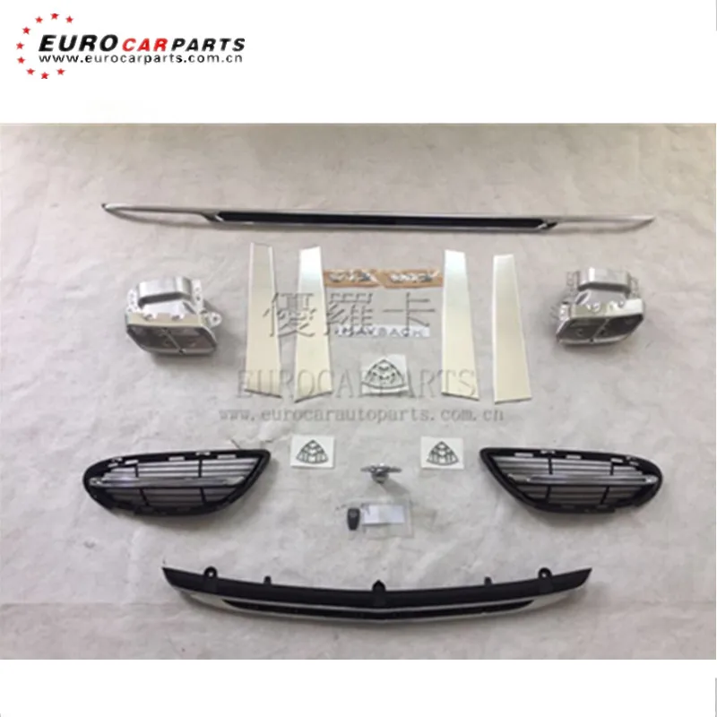 MB S class W222 S350 S400 S450 S500 S600 подходит для боди комплектов mayba губ крышки диффузора