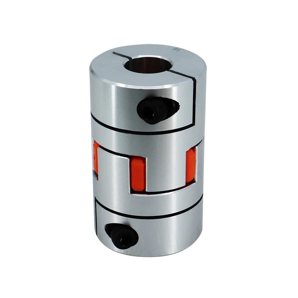 CNC D35L50 3Jaw Servo Motor Couplers Flexible Star Spider Plum Elastic Shaft Coupling With Dia 8mm to 20mm For Engraving Machine shaft coupler flexible coupling shaft connector