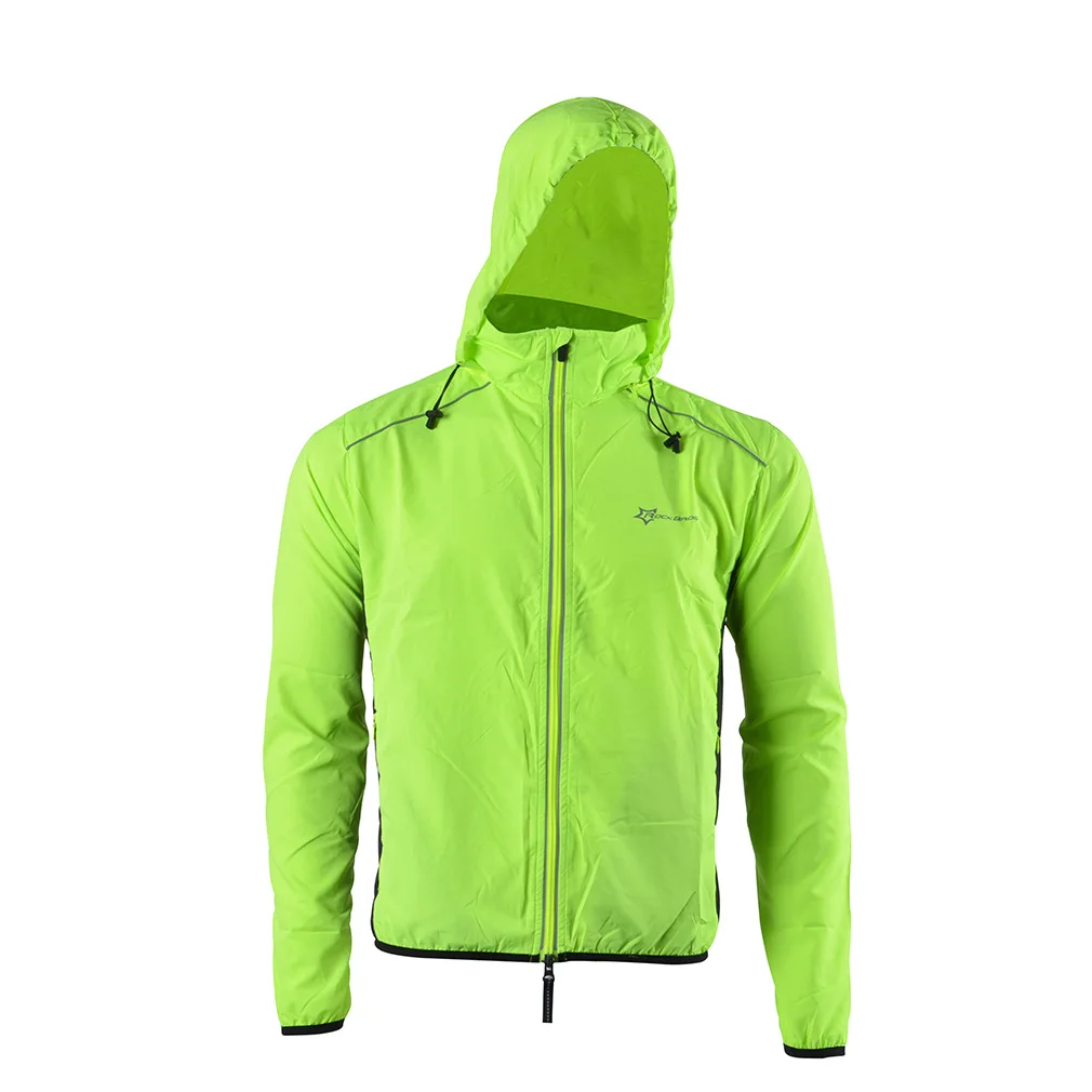 

Rockbros Bicycle Raincoat Outdoor Riding Raincoat Fixed Gear Mountain Bike Raincoat with Hat FY10021
