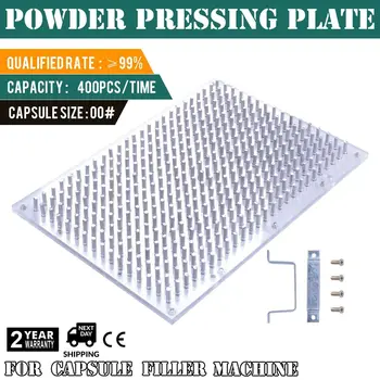 

New JNB-400 Semi-Automatic Capsule Filler Machine "0" Size + Power Pressing Plate