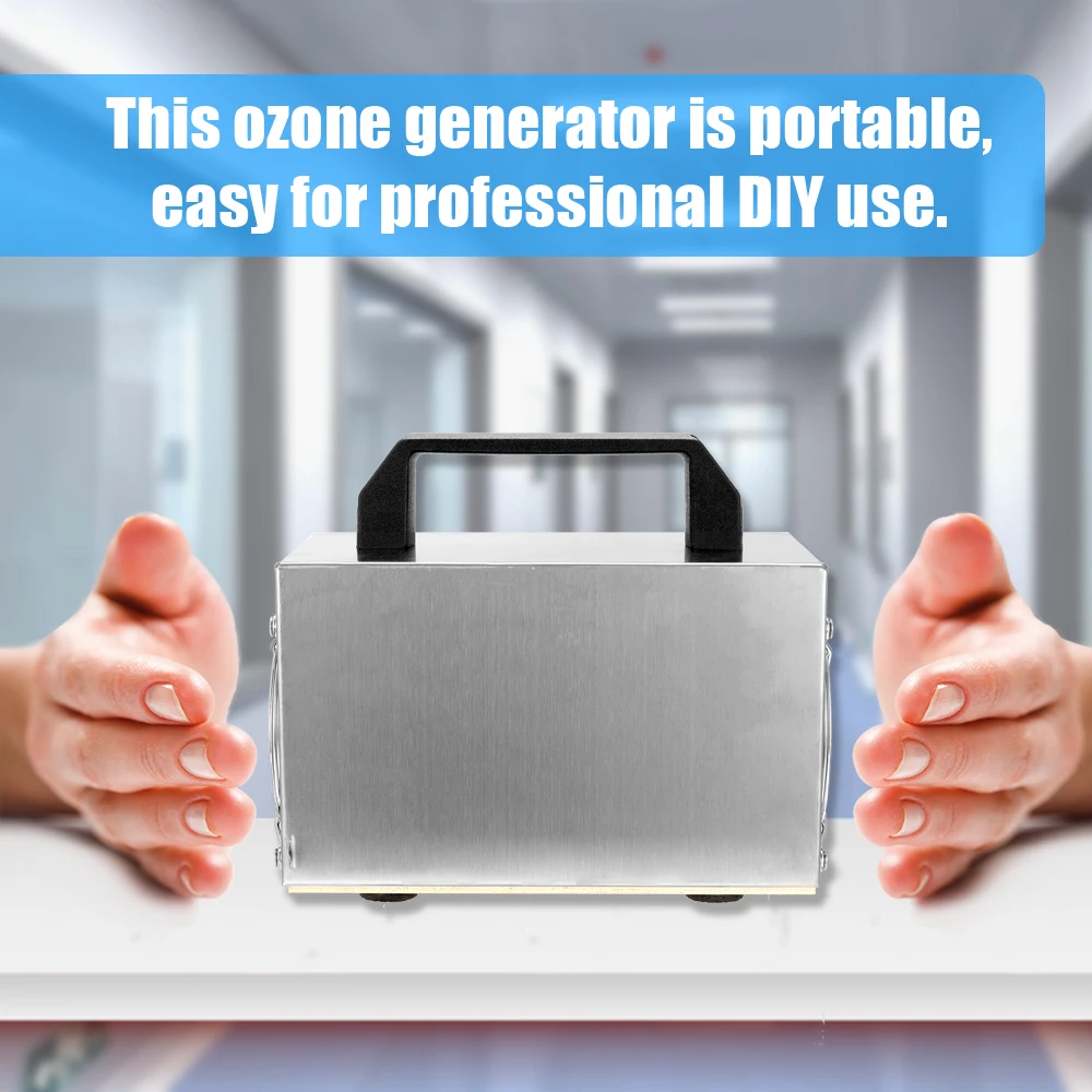 

Ozone Generator 24g Air Purifier Air Filter Fan For Home Air Cleaner Disinfection Sterilization Cleaning Formaldehyde