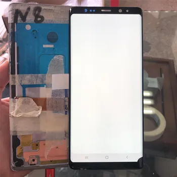 

New 6.3" SUPER AMOLED LCD For SAMSUNG Galaxy NOTE8 LCD N950 N950F Note 8 Display Touch Screen Replacement Parts+Frame+dead pixel