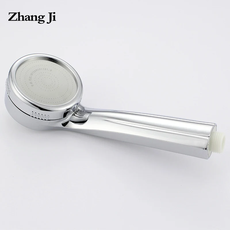 

Best Sales Bathroom 68 Holes Round Big Rian Shower Head Water Saving With Chrome ABS Handhold High Pressure Shower Head ZJ003