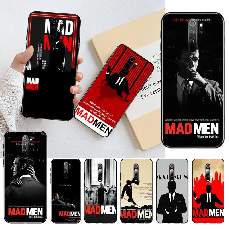 Роскошный Уникальный дизайнерский чехол CUTEWANAN MAD MEN для телефона Redmi Note 8 8A 7 6 6A 5 5A 4