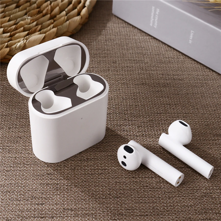 Для Airdots Pro 2 металлическая защита от пыли Защитная Наклейка чехол для Xiaomi Airdots Pro 2 Air 2 TWS наушники оболочка защитная пленка