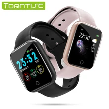 Torntisc I5 Smart Bracelet Watch Wen Women Fitness Tracker Heart Rate Smart Wristband Men Women Smartwatch VS Q9 T68 P70 T80 B57