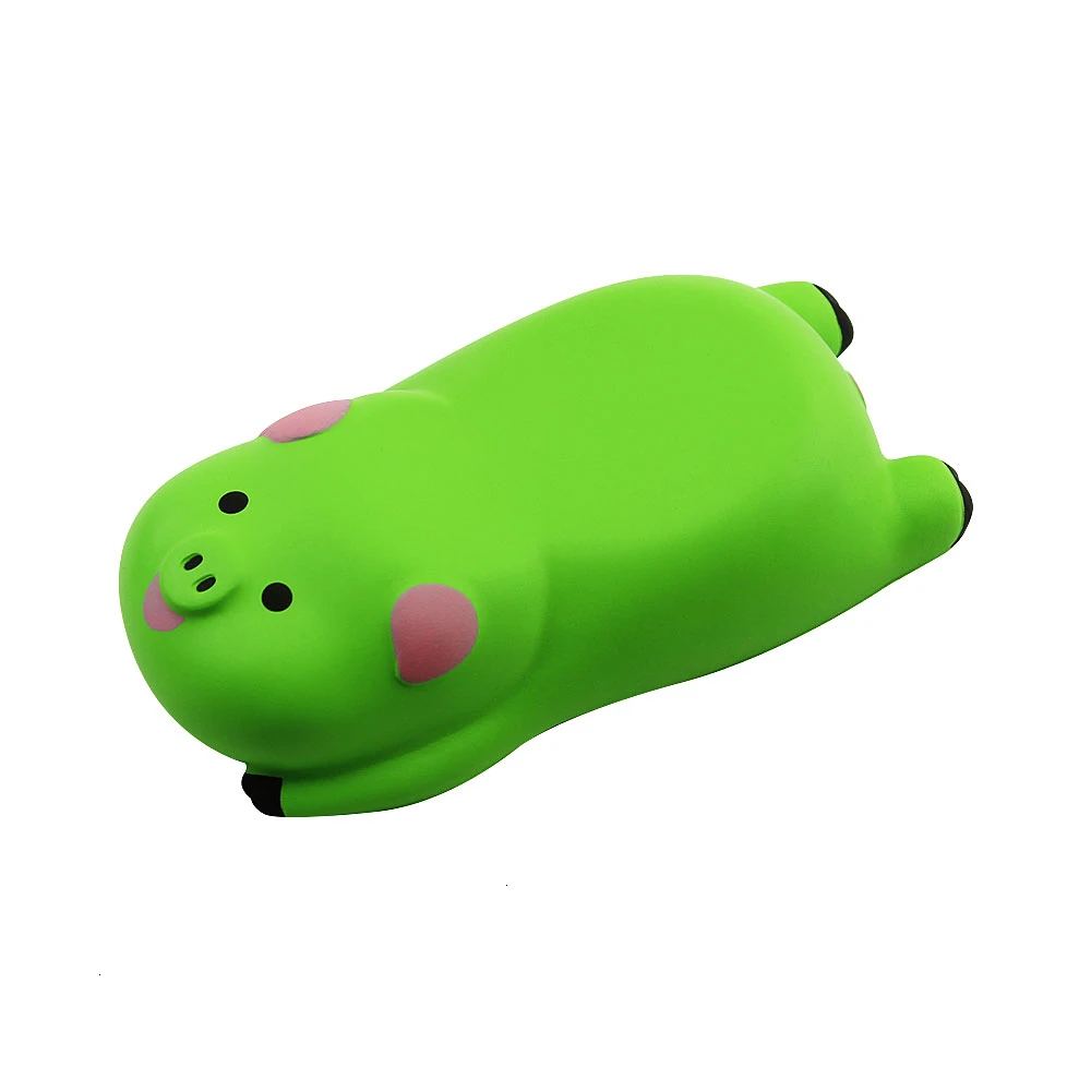 Green CHUYI милый мультяшный поросенок дизайн игровой коврик для мыши комфорт 3D повязка на запястье коврик для мыши подушка для рук Поддержка офиса Gift подарок для девочки - Цвет: Green