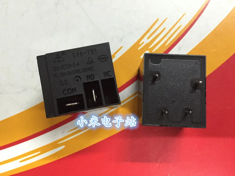 

SHA-T91 SHA-DC12V-S-A подъема реле 4 фута нормально открытый 30A 240VAC T91 SLC