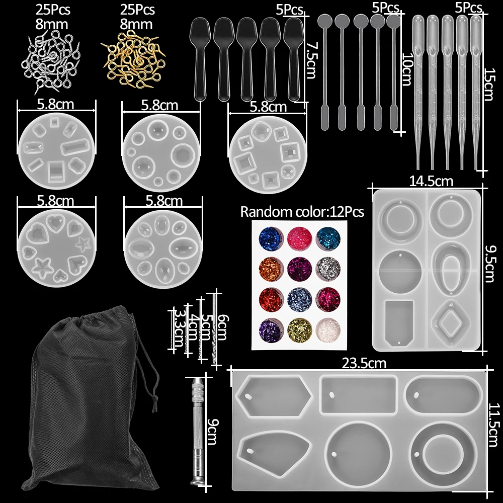 Moule Holographique En Silicone Pour Chocolat Ziliny - Motifs Mixtes, Réutilisable, Supporte Four Et Lave-vaisselle